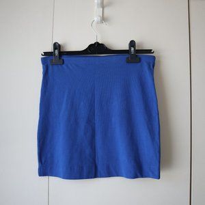 H&M Basic Blue Skirt